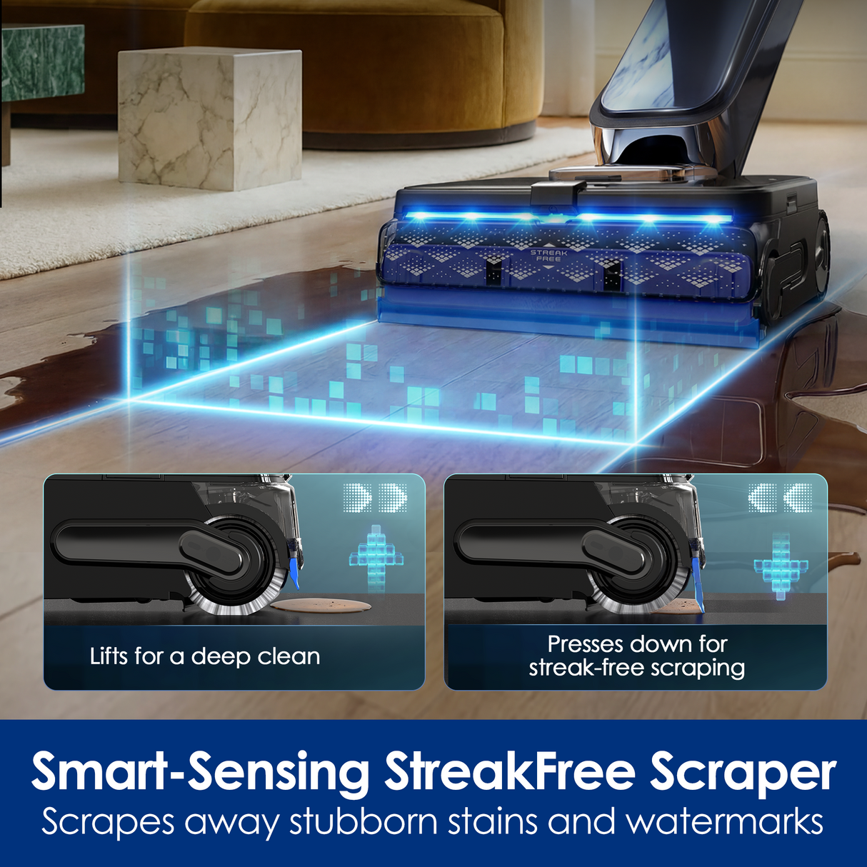 Tineco FLOOR ONE STATION S9 Scientist Pro Wet Dry Vacuum Cleaner