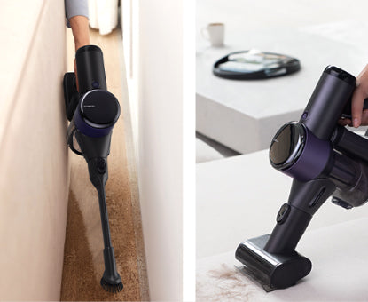Easily Converts for Versatile Cleaning crevice tools