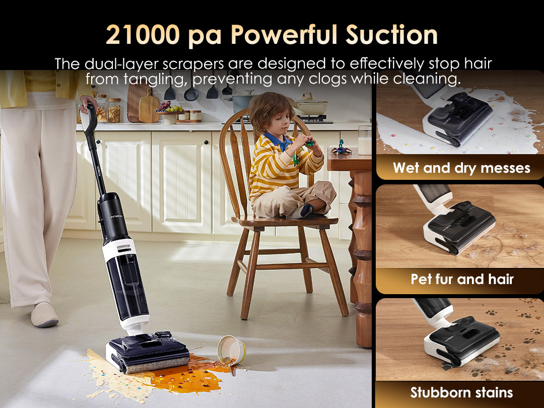 Tineco FLOOR ONE SWITCH S6 Stretch Wet Dry Vacuum Cleaner, best cordless vacuum, best vacuum cleaner, best vacuum for pet hair, handheld vacuum
best cordless vacuum for pet hair