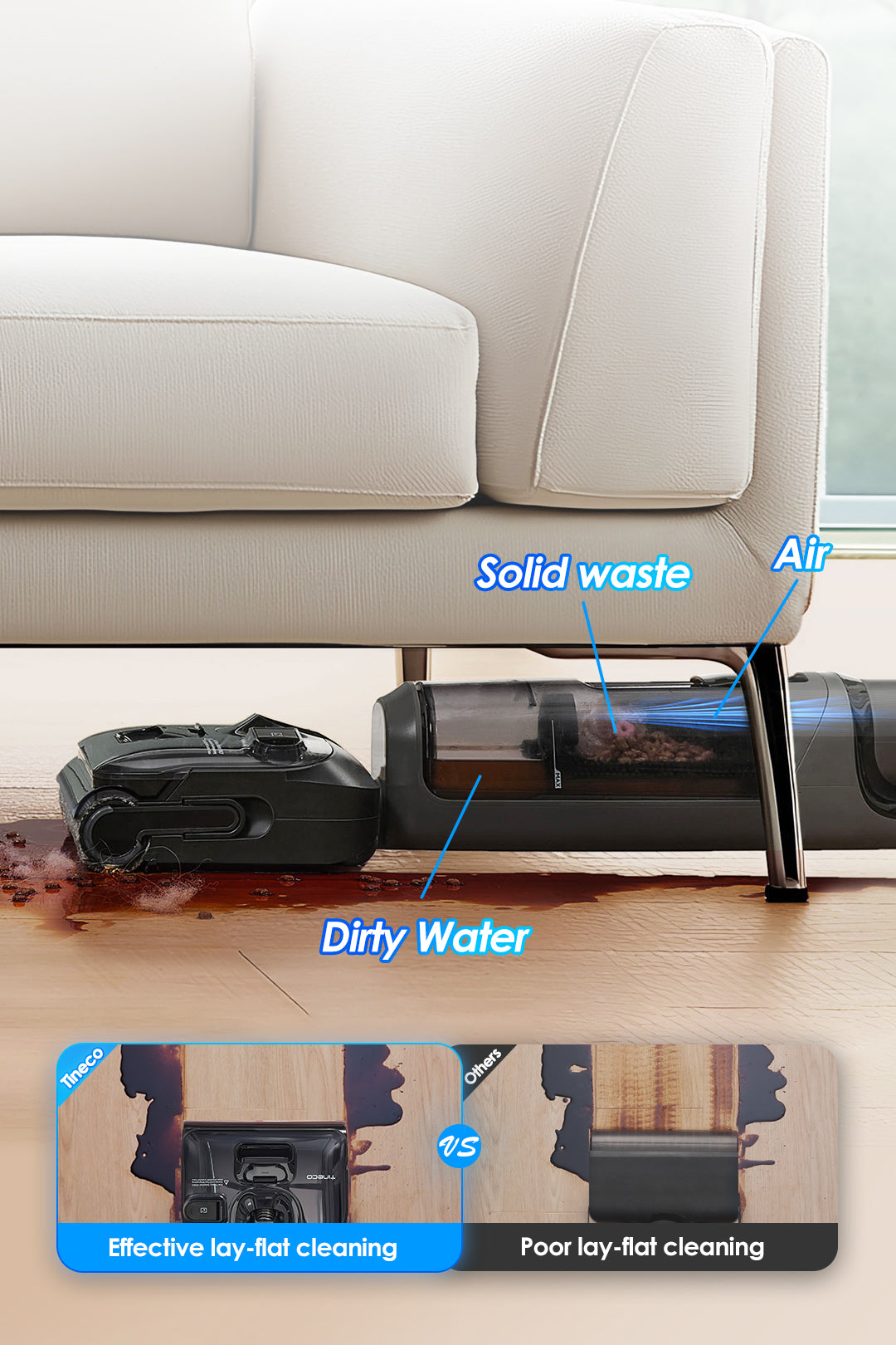 Tineco FLOOR ONE i6 Stretch Cordless Wet Dry Vacuum Cleaner, wet & dry vacuum cleaner, tineco vacuum, best cordless vacuum cleaner for pet hair,
tineco vacuum cleaner, best vacuum for pet hair