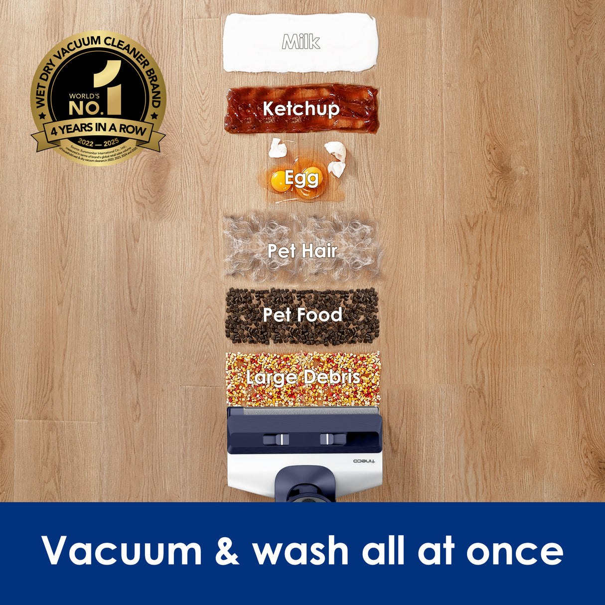 Tineco FLOOR ONE S5 Smart Wet Dry Vacuum Cleaner