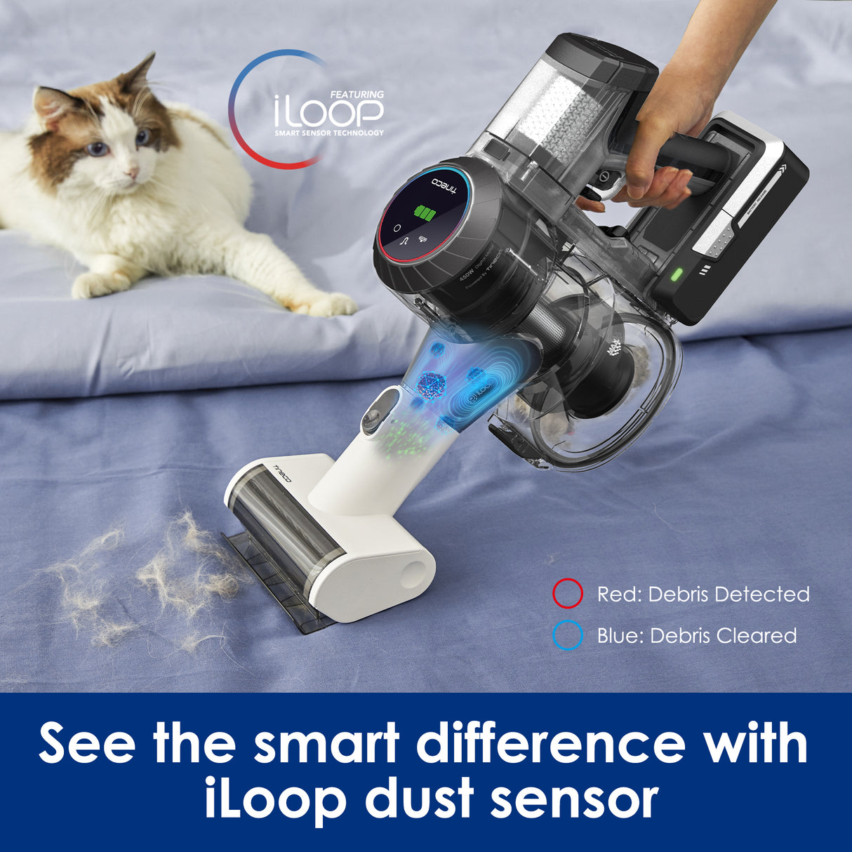 Tineco PURE ONE S11 Smart Stick/Handheld Vacuum Cleaner, Cordless vacuum cleaner, best cordless vacuum, best vacuum cleaner, best vacuum for pet hair, best cordless vacuum for pet hair