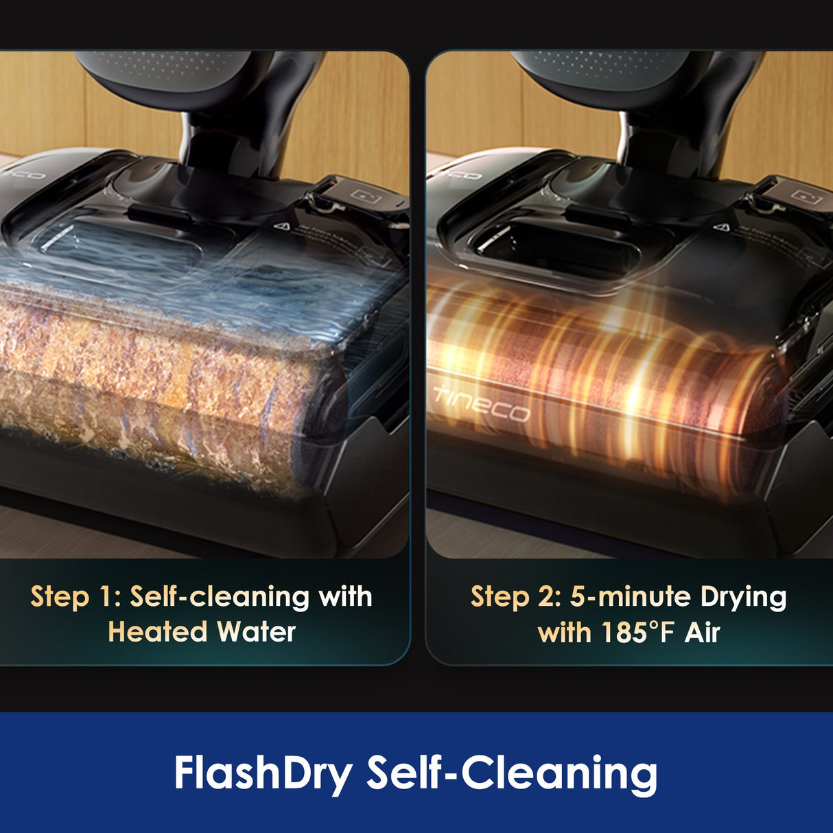 Tineco FLOOR ONE S7 Artist Wet Dry Vacuum Cleaner, best cordless vacuum, best vacuum cleaner, best vacuum for pet hair, handheld vacuum
best cordless vacuum for pet hair