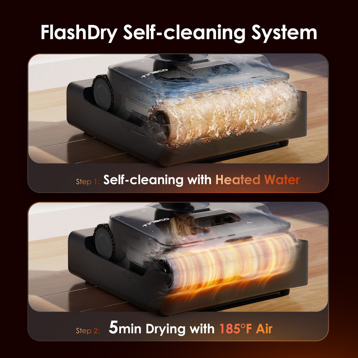 Tineco FLOOR ONE S7 Artist Wet Dry Vacuum Cleaner, best cordless vacuum, best vacuum cleaner, best vacuum for pet hair, handheld vacuum
best cordless vacuum for pet hair