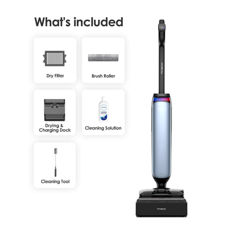 Tineco FLOOR ONE S9 Artist Pro Wet Dry Vacuum Cleaner, best cordless vacuum, best vacuum cleaner, best vacuum for pet hair, handheld vacuum
best cordless vacuum for pet hair