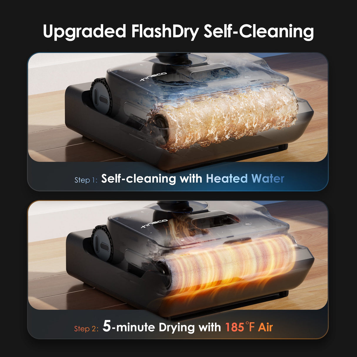 Tineco FLOOR ONE S9 Artist Pro Wet Dry Vacuum Cleaner, best cordless vacuum, best vacuum cleaner, best vacuum for pet hair, handheld vacuum
best cordless vacuum for pet hair