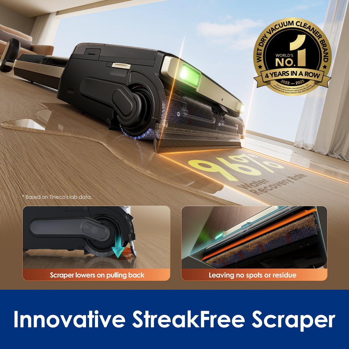 Tineco FLOOR ONE S9 Master Wet Dry Vacuum Cleaner