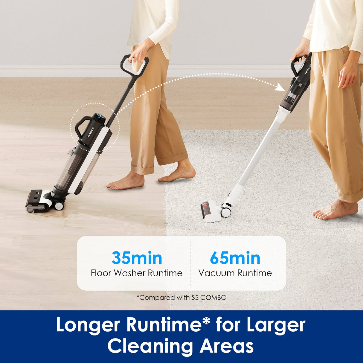 Tineco Floor ONE SWITCH S6 Wet Dry Vacuum Cleaner, best cordless vacuum, best vacuum cleaner, best vacuum for pet hair, handheld vacuum
best cordless vacuum for pet hair