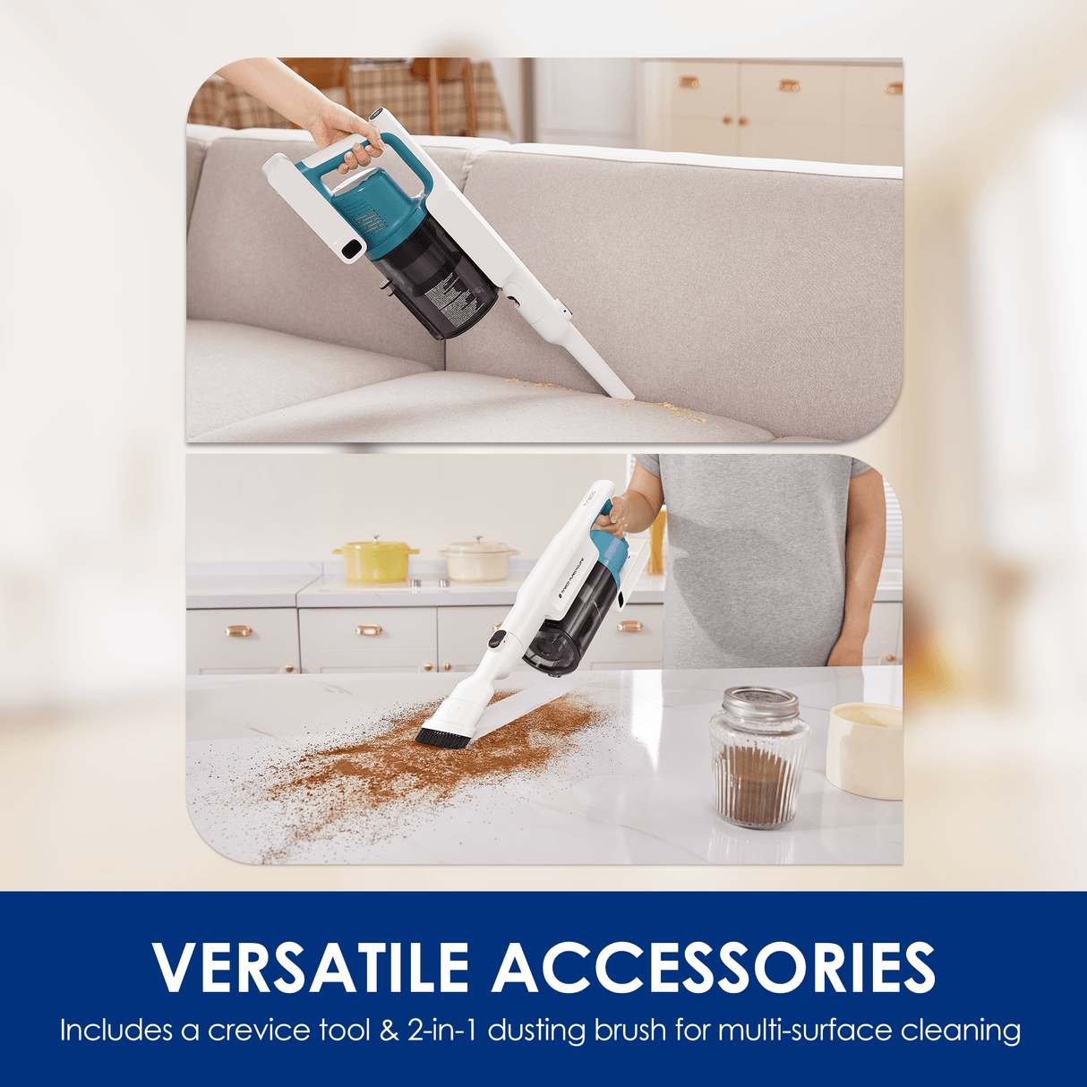 Tineco GO Cordless Stick Vacuum, 40 min Run Time - Teal (GO201), best cordless vacuum, best vacuum cleaner, best vacuum for pet hair, handheld vacuum, best cordless vacuum for pet hair