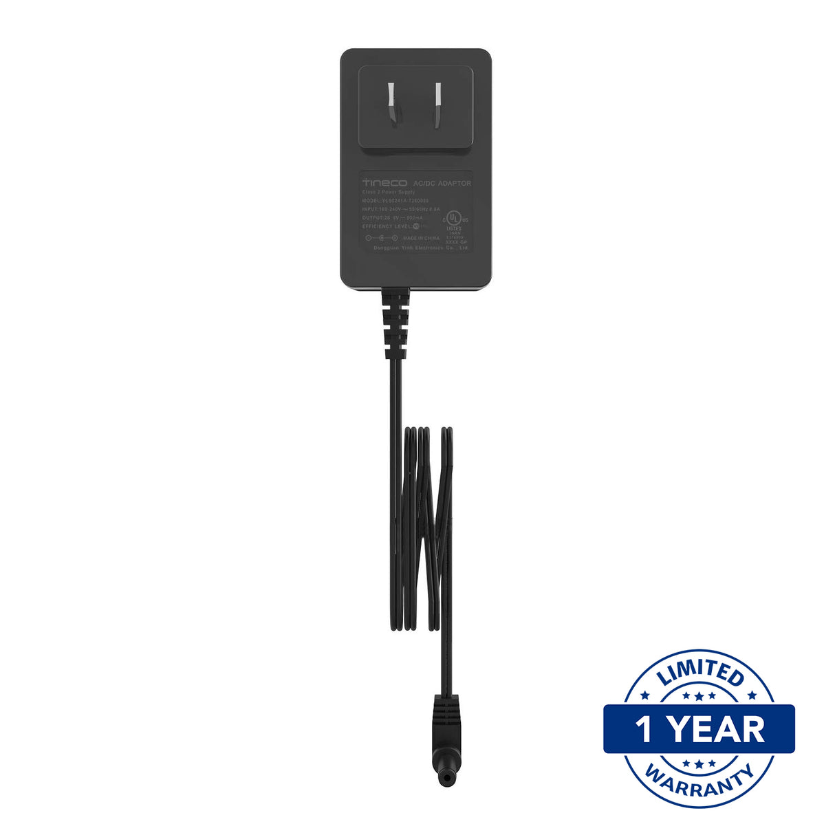 Tineco FLOOR ONE S3/IFLOOR 3/Floor One S5 Combo/iFloor 2/Floor One S5/ PURE ONE S15 Series/ PURE ONE X Tango Single Charging Adapter