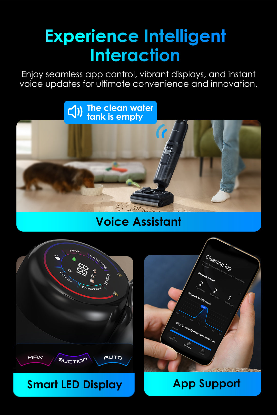 Tineco FLOOR ONE S7 Stretch Ultra Cordless Wet Dry Vacuum Cleaner, wet & dry vacuum cleaner, tineco vacuum, cordless vacuum, best cordless vacuum cleaner for pet hair,
tineco vacuum cleaner, best vacuum for pet hair