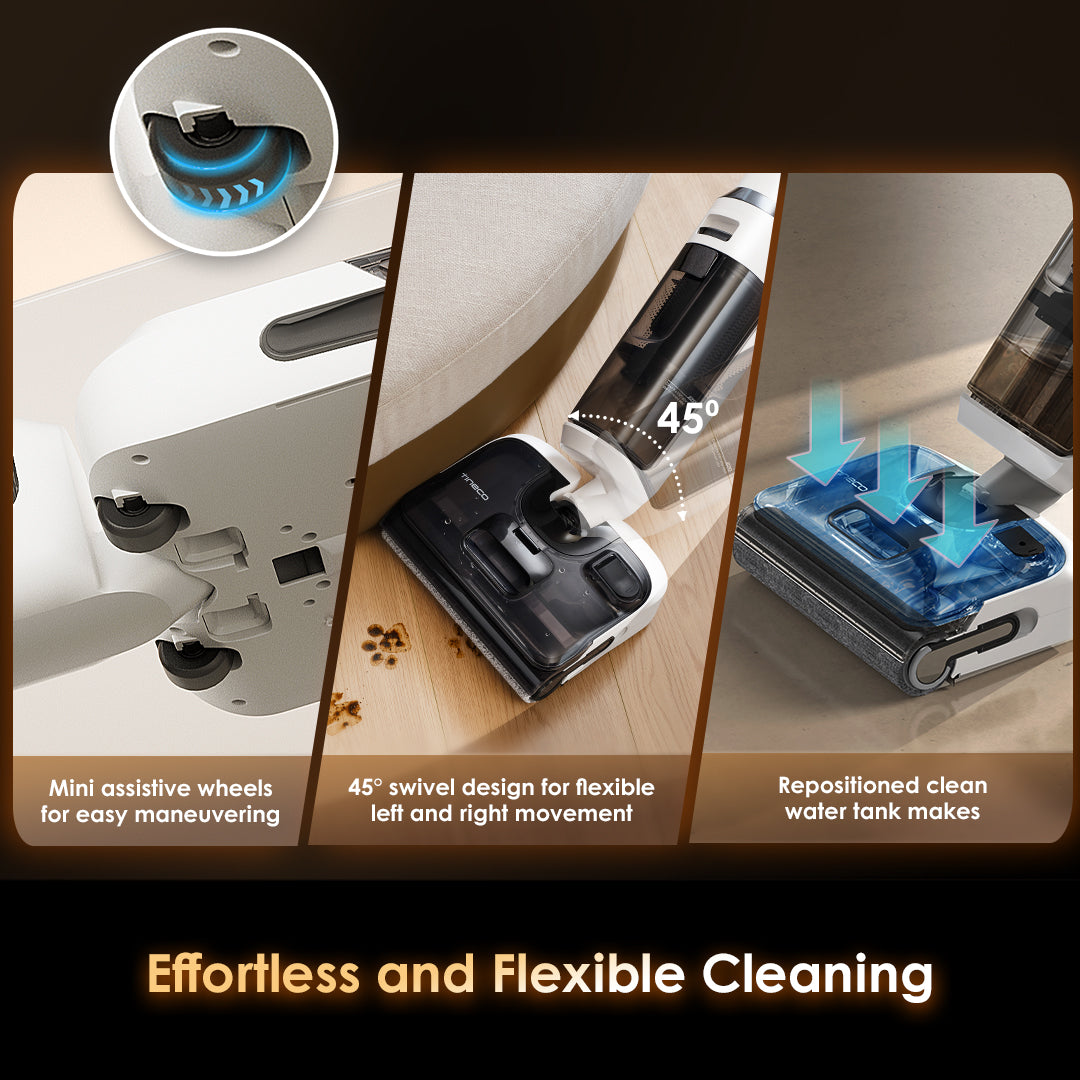 Tineco FLOOR ONE SWITCH S6 Stretch Wet Dry Vacuum Cleaner, best cordless vacuum, best vacuum cleaner, best vacuum for pet hair, handheld vacuum
best cordless vacuum for pet hair