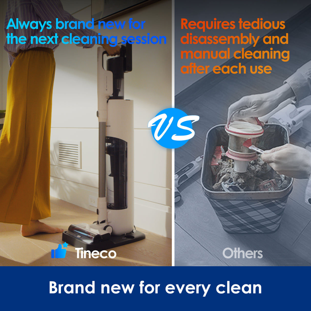 Tineco Pure ONE Station 5 Cordless Smart Vacuum