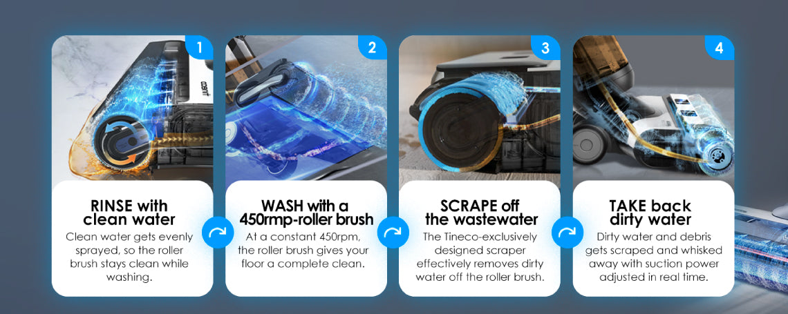 Real fresh water cleaning system