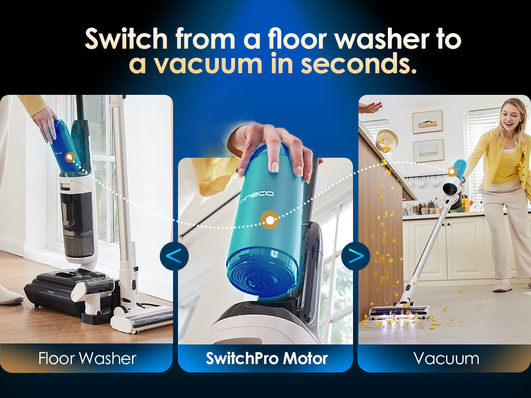 Tineco FLOOR ONE SWITCH S6 Stretch Wet Dry Vacuum Cleaner, best cordless vacuum, best vacuum cleaner, best vacuum for pet hair, handheld vacuum
best cordless vacuum for pet hair