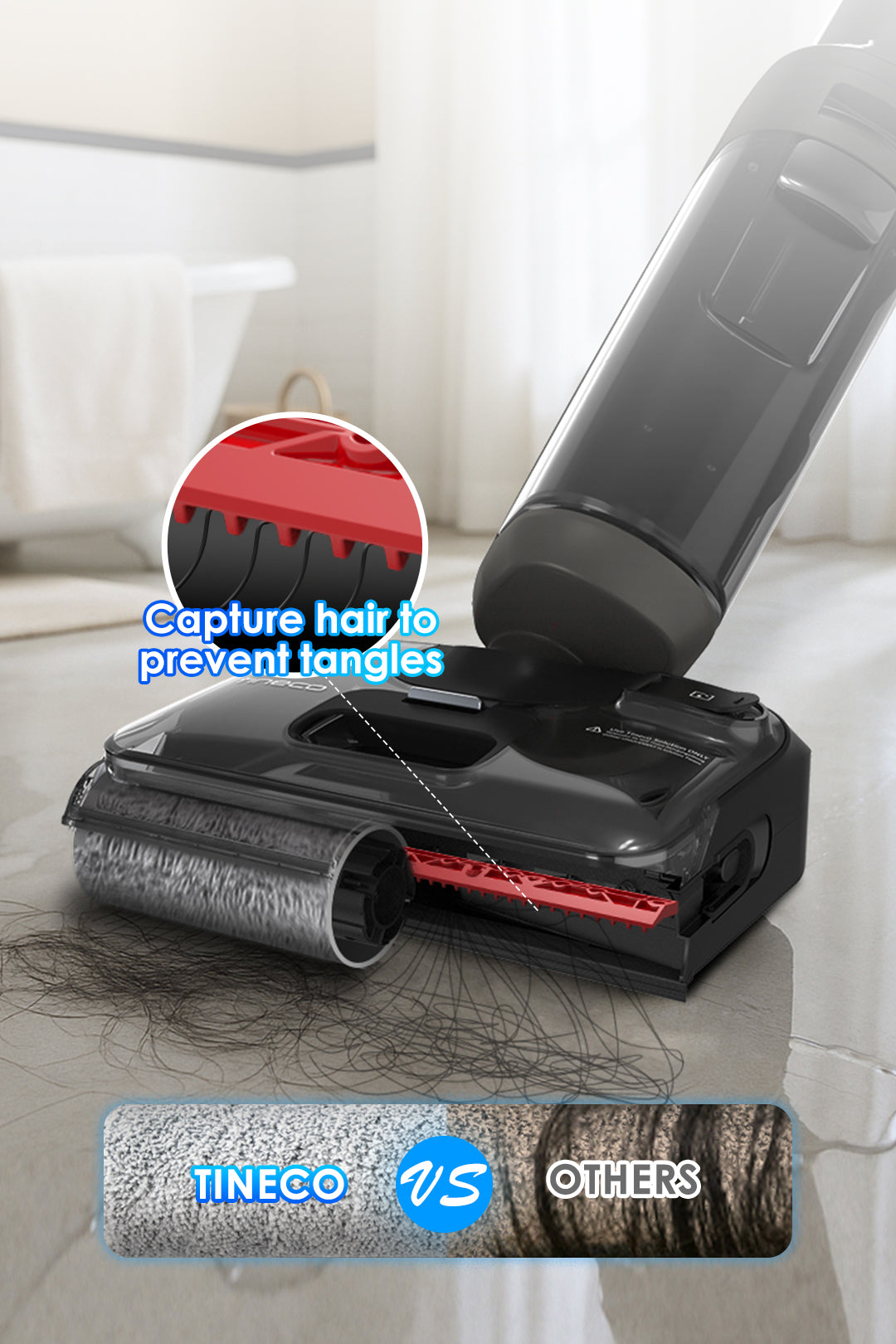 Tineco FLOOR ONE i6 Stretch Cordless Wet Dry Vacuum Cleaner, wet & dry vacuum cleaner, tineco vacuum, best cordless vacuum cleaner for pet hair,
tineco vacuum cleaner, best vacuum for pet hair