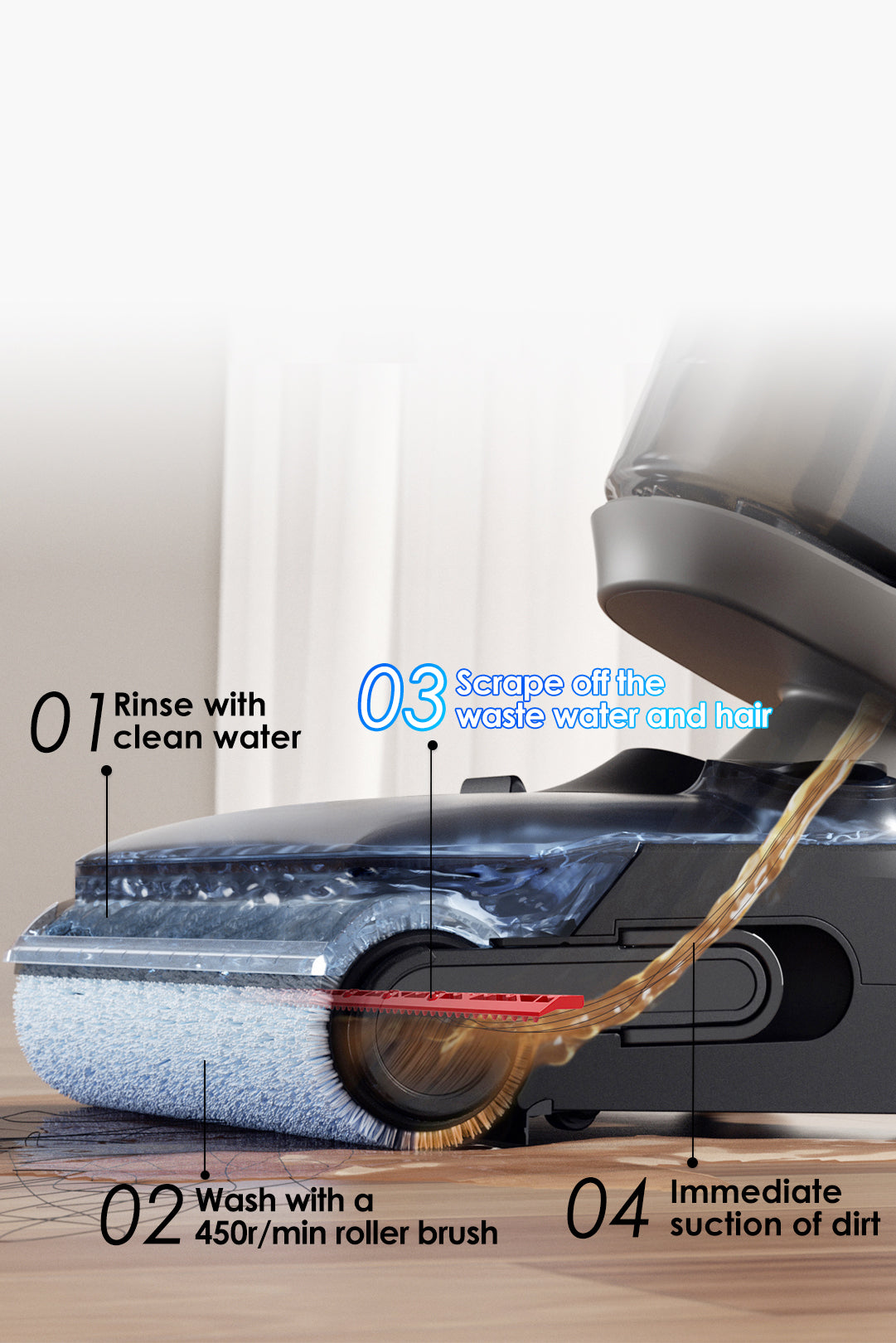 Tineco FLOOR ONE i6 Stretch Cordless Wet Dry Vacuum Cleaner, wet & dry vacuum cleaner, tineco vacuum, best cordless vacuum cleaner for pet hair,
tineco vacuum cleaner, best vacuum for pet hair