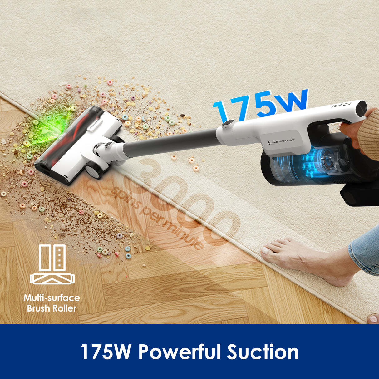 Tineco Pure ONE Station 5 Cordless Smart Vacuum