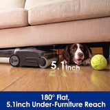 180° Flat Laying Design, Reaches 13cm Under Furniture