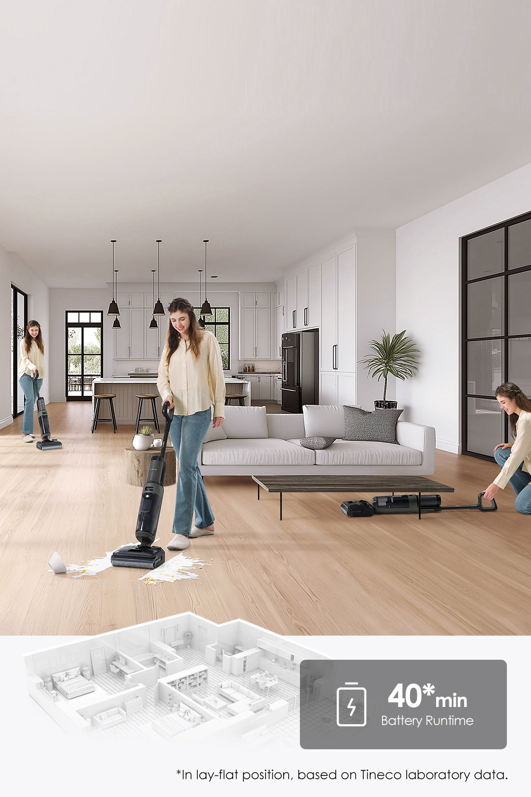Tineco FLOOR ONE i6 Stretch Cordless Wet Dry Vacuum Cleaner, wet & dry vacuum cleaner, tineco vacuum, best cordless vacuum cleaner for pet hair,
tineco vacuum cleaner, best vacuum for pet hair