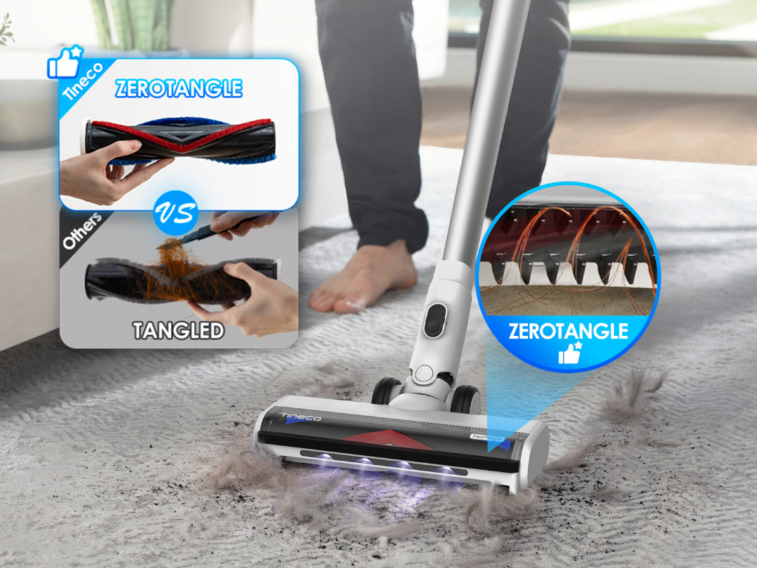 ZeroTangle brush traps hairs without wrapping