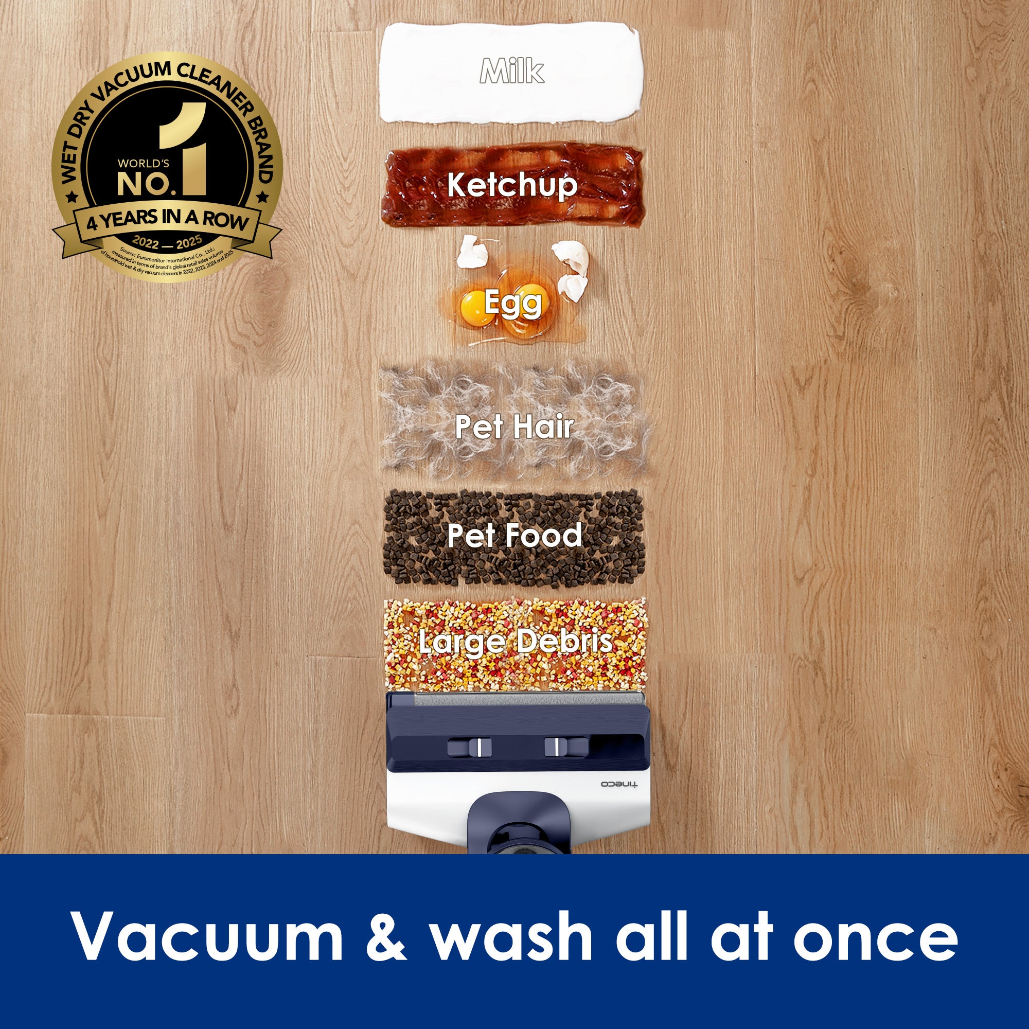 Tineco FLOOR ONE S5 Smart Wet Dry Vacuum Cleaner