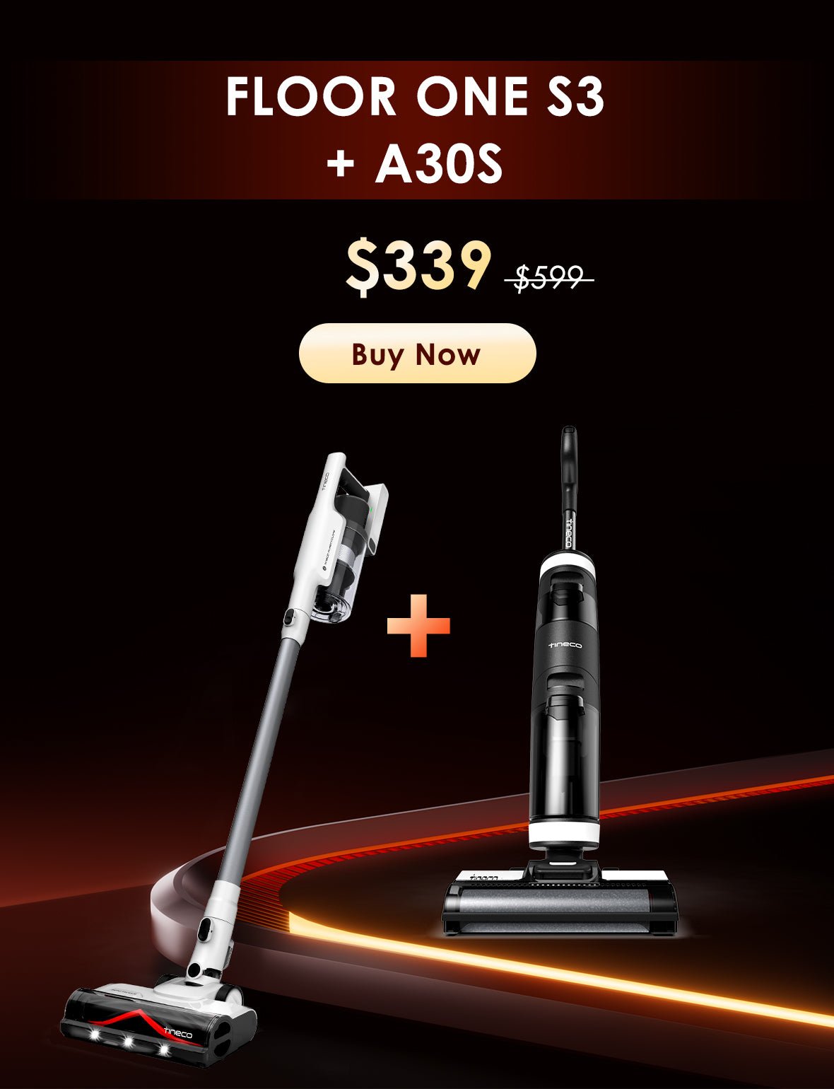 Tineco Floor One S3+A30S Bundle