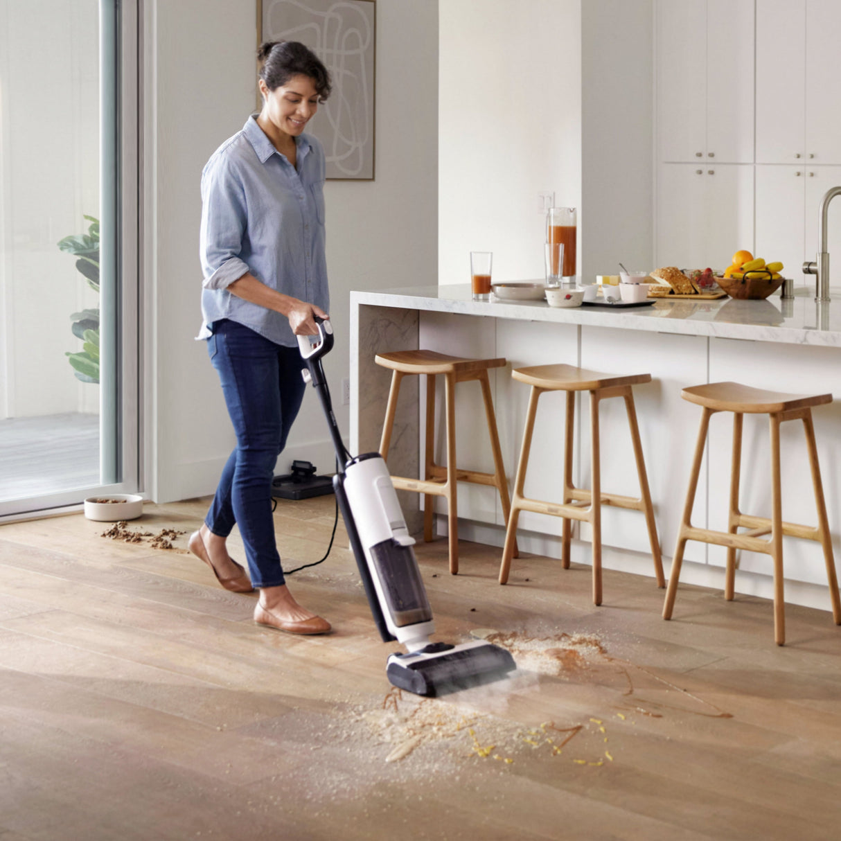 Tineco FLOOR ONE S5 Steam Smart Wet Dry Vacuum Cleaner with Steam