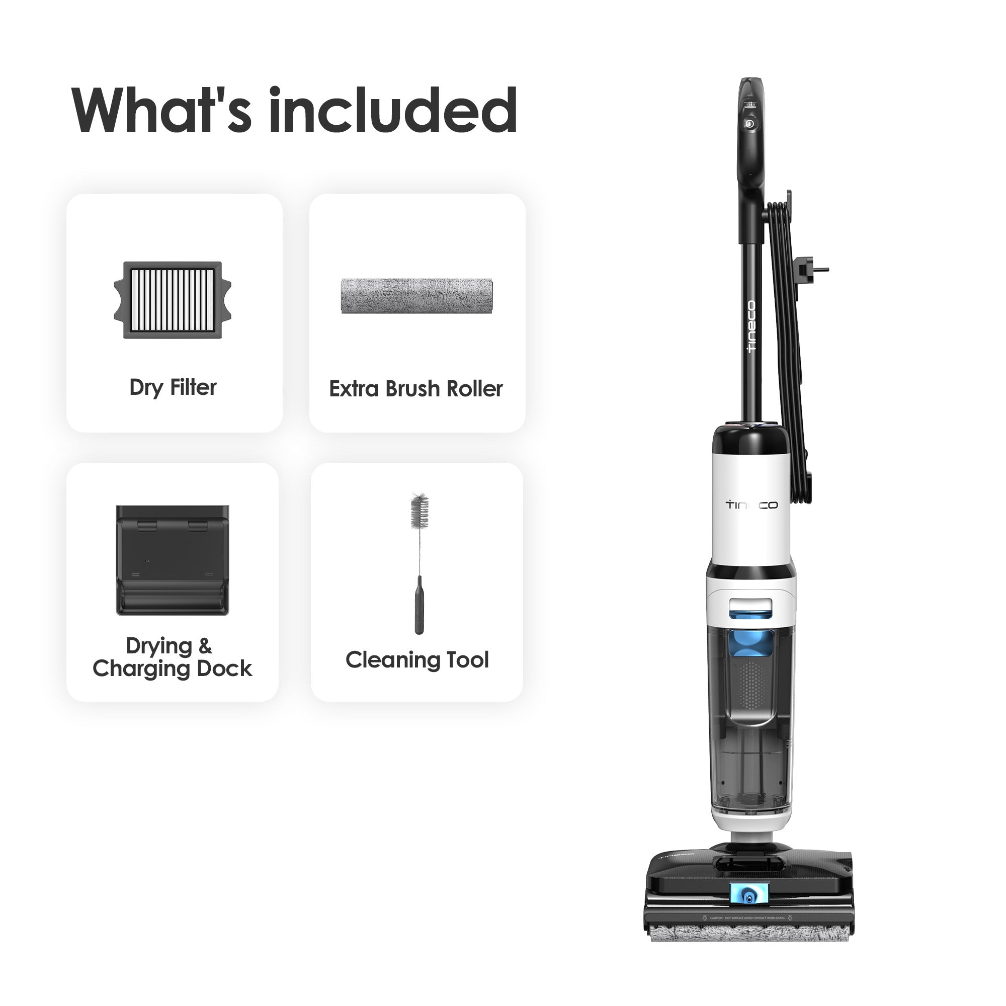 Tineco FLOOR ONE S6 Stretch Steam Wet Dry Vacuum – Tineco US