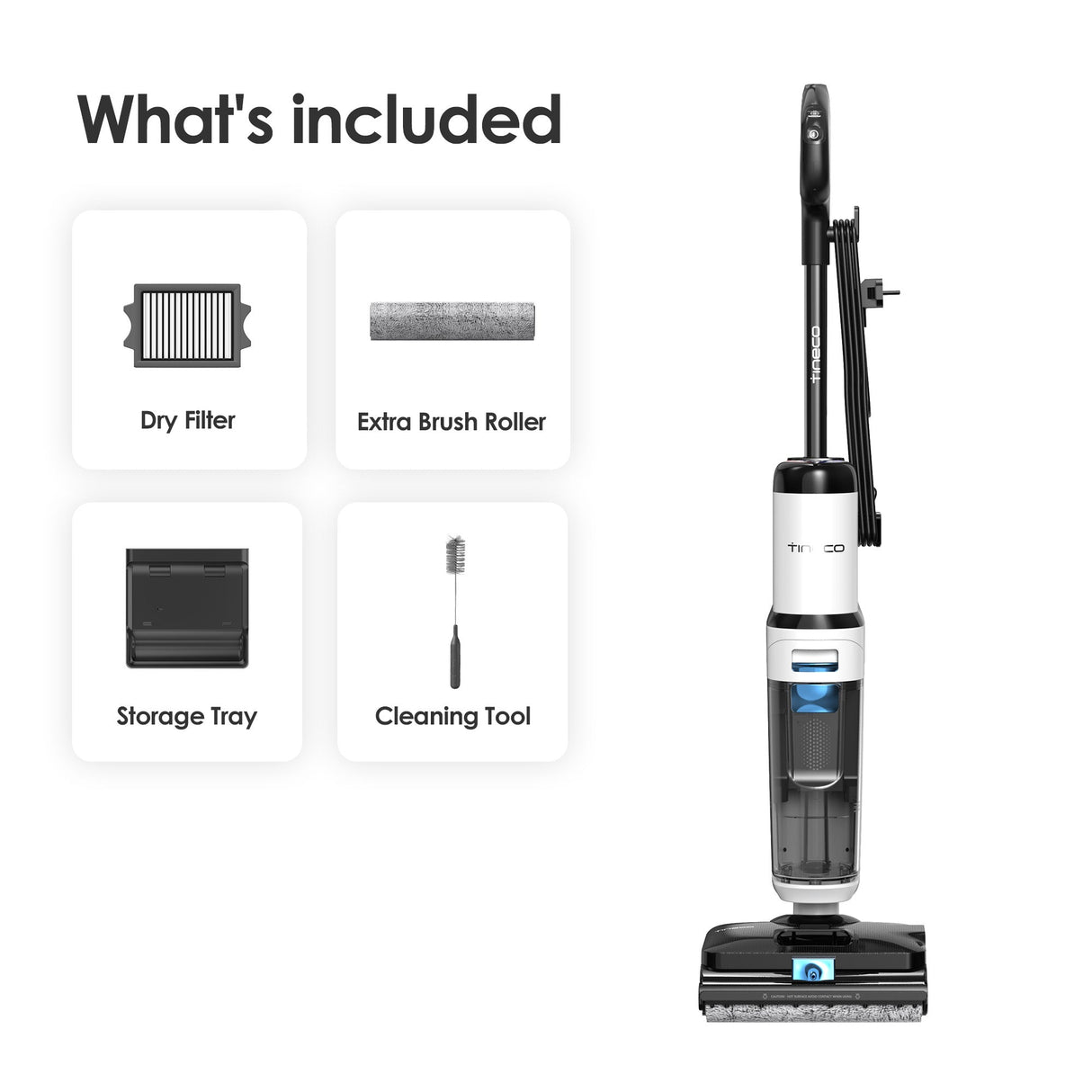 Tineco FLOOR ONE S6 Stretch Steam Wet Dry Vacuum