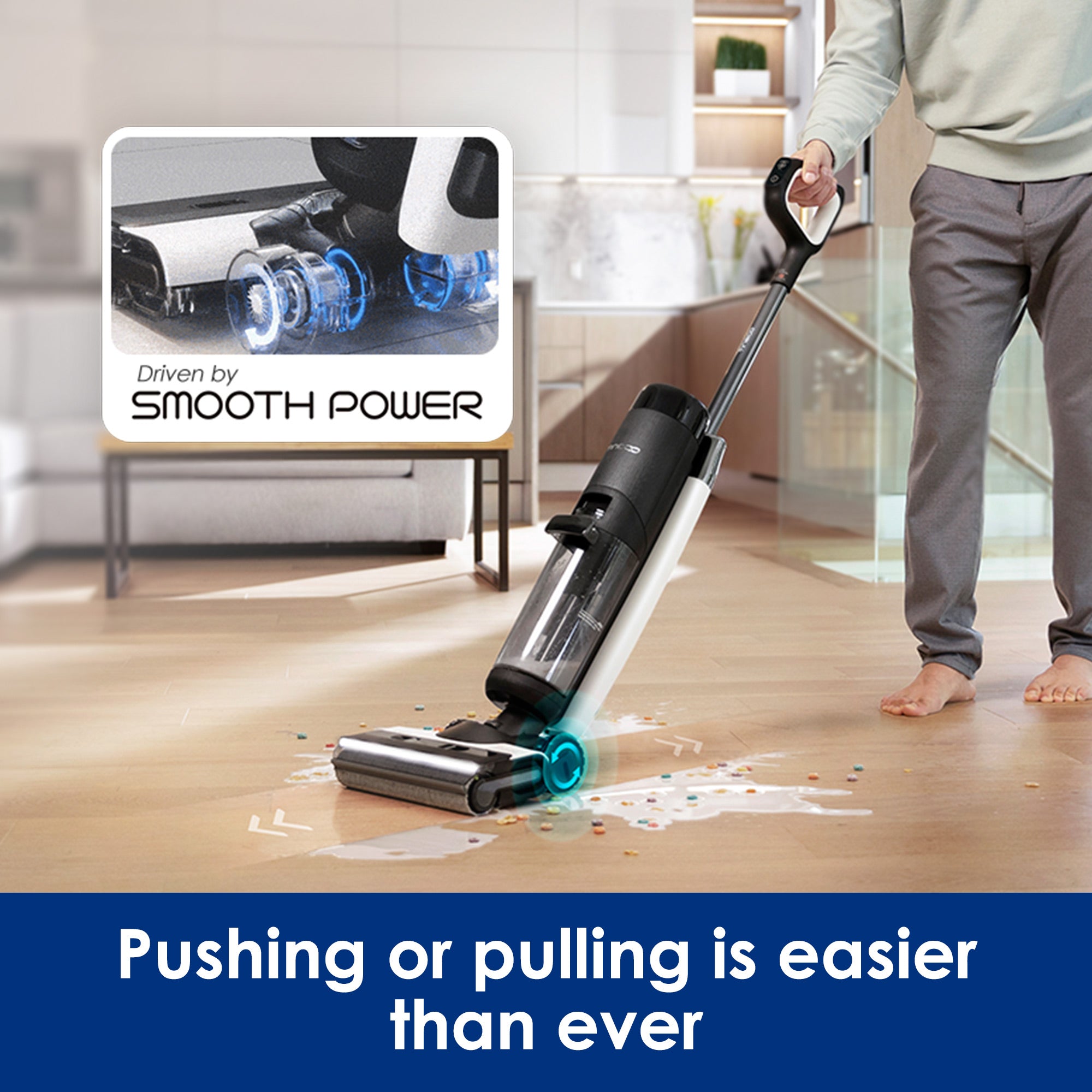 Tineco FLOOR ONE S7 FlashDry Smart Wet Dry Vacuum Cleaner