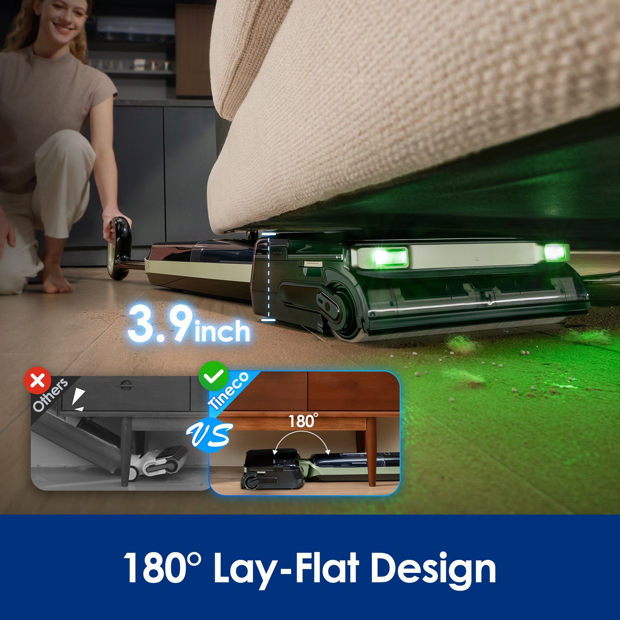 Tineco FLOOR ONE S7 Master Cordless Wet Dry Vacuum Cleaner