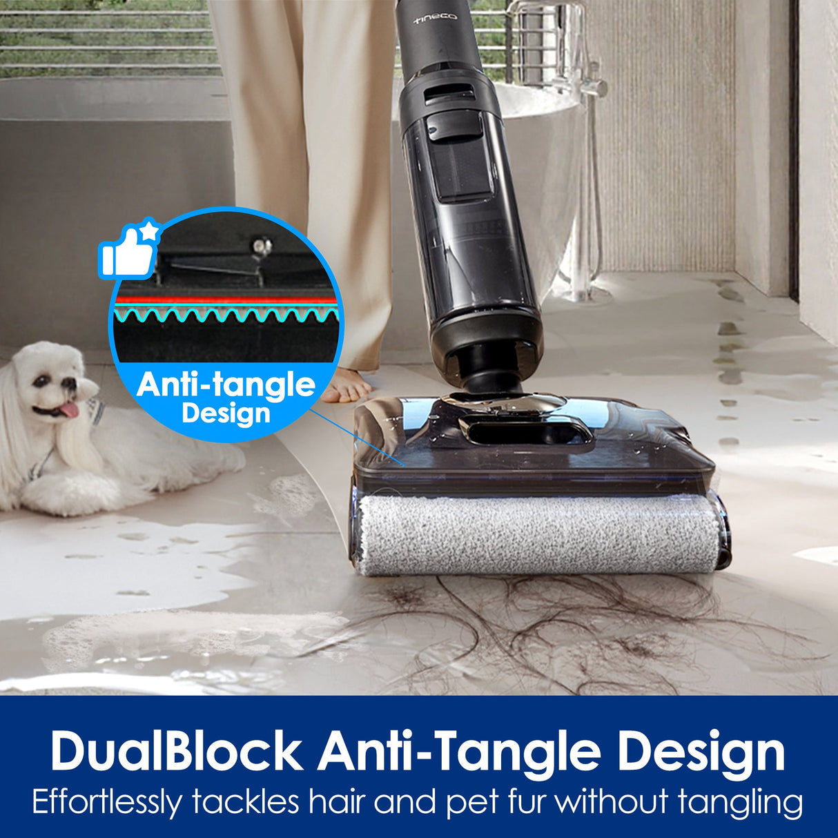 Tineco FLOOR ONE S7 Stretch Steam intelligent wet and dry vacuum cleaner