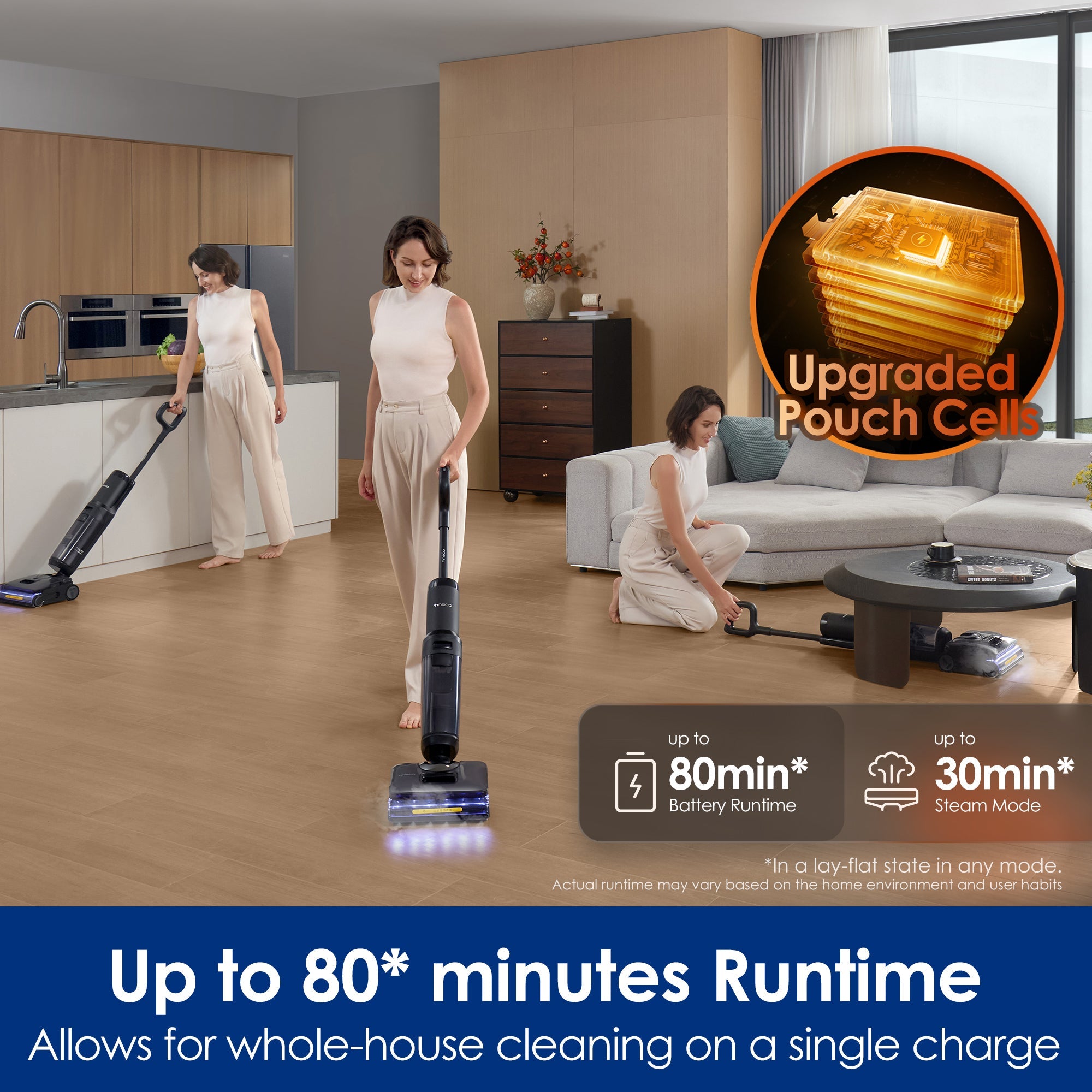 Tineco FLOOR ONE S7 Artist Wet Dry Vacuum Cleaner, best cordless vacuum, best vacuum cleaner, best vacuum for pet hair, handheld vacuum
best cordless vacuum for pet hair