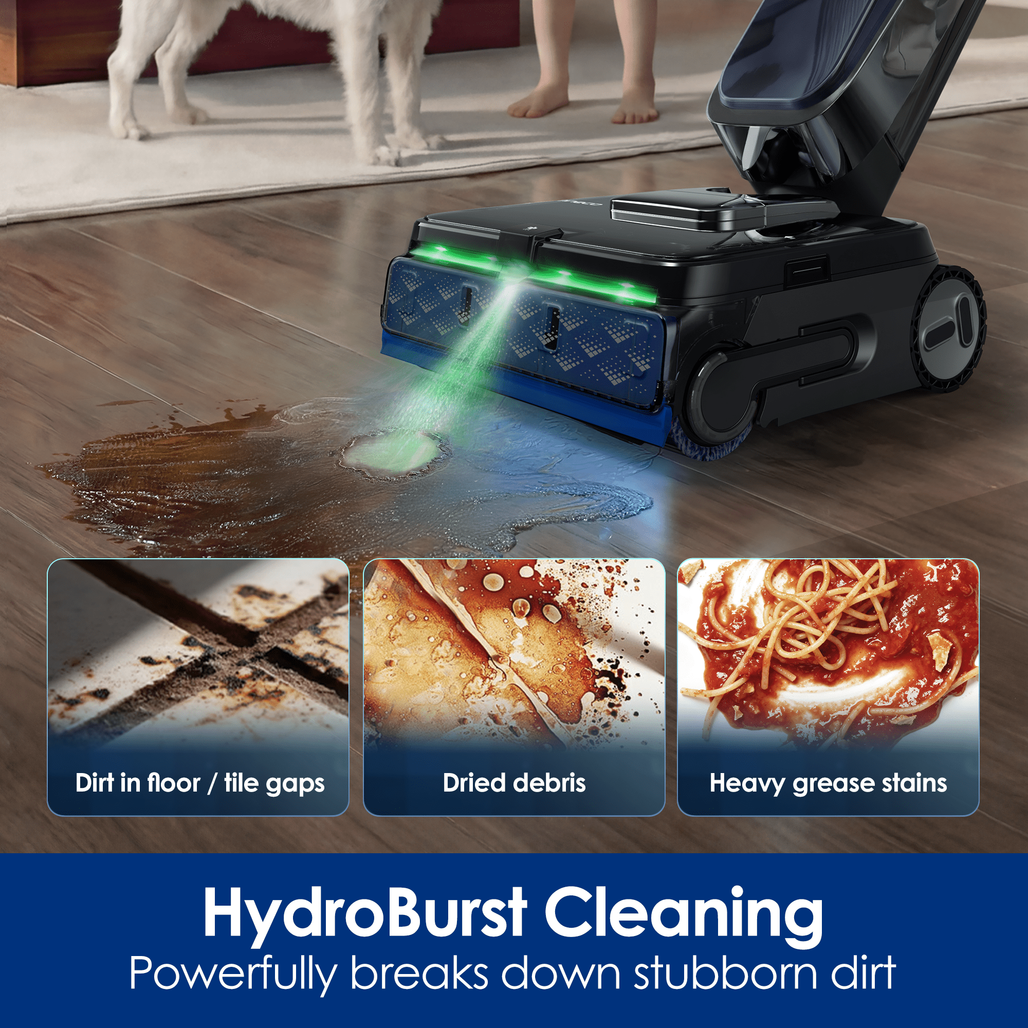 Tineco FLOOR ONE STATION S9 Scientist Pro Wet Dry Vacuum Cleaner