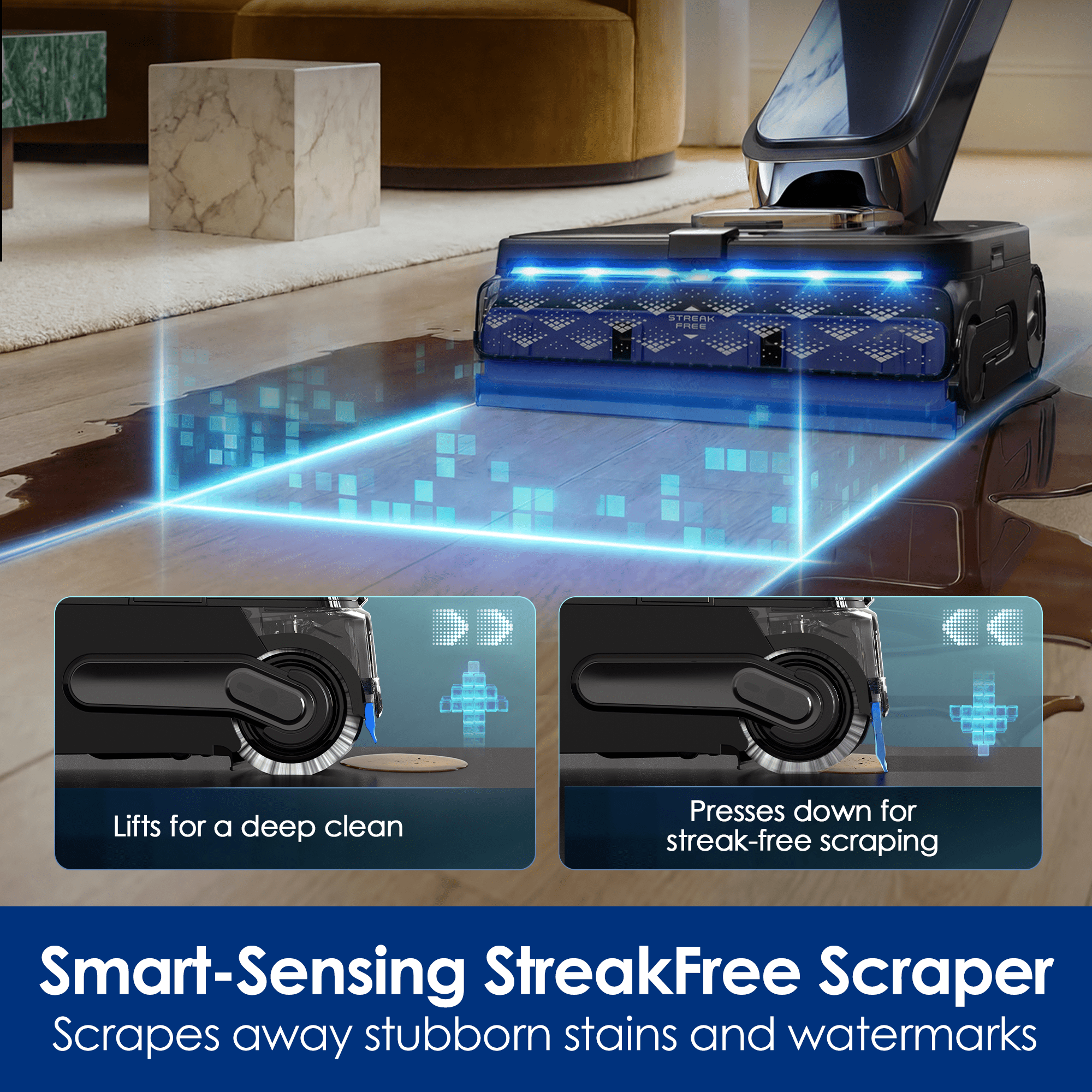 Tineco FLOOR ONE STATION S9 Scientist Pro Wet Dry Vacuum Cleaner