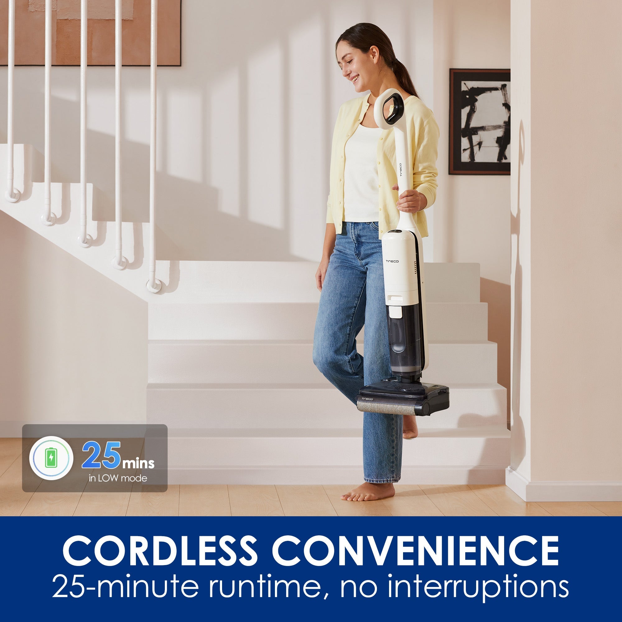 Tineco Go H2O HammerHead Cordless Floor Washer, best cordless vacuum, best vacuum cleaner, best vacuum for pet hair, handheld vacuum, best cordless vacuum for pet hair