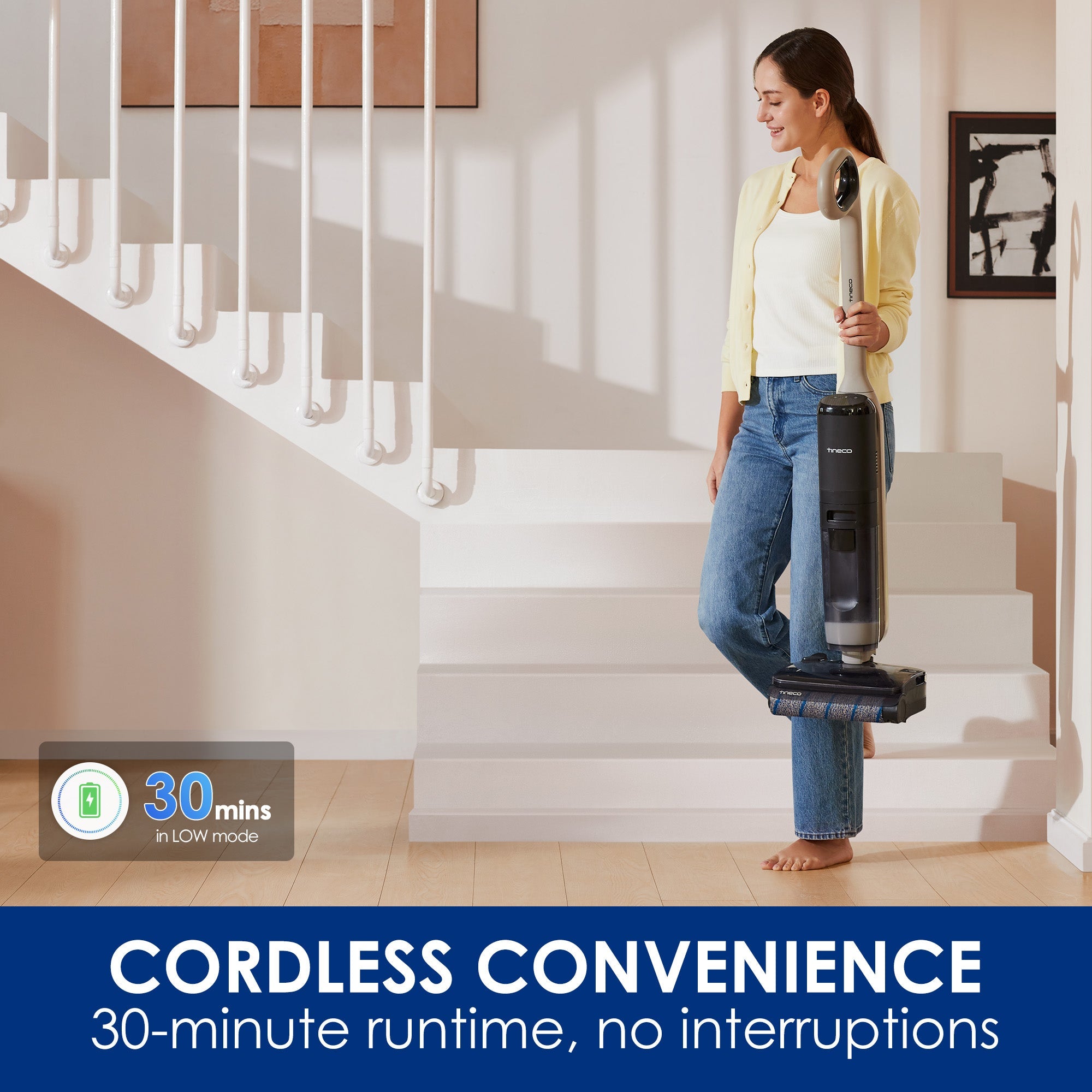 Tineco GO H2O HammerHead Mess Detect Floor Washer - Thumbnail 2