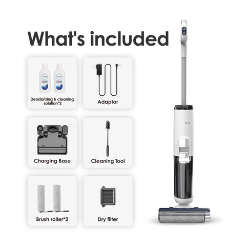 Tineco iFLOOR 5 Breeze Complete Cordless Wet Dry Vacuum Cleaner