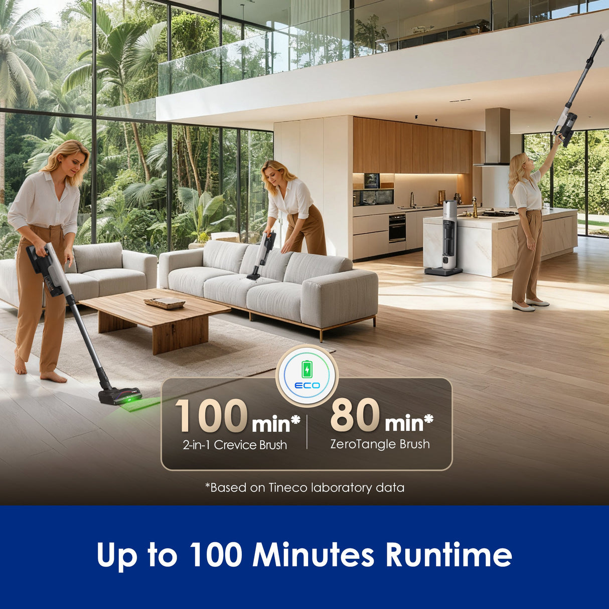 Tineco Prime Bundle FLOOR ONE S9 Artist Steam+Tineco Pure ONE Station 5 Pro