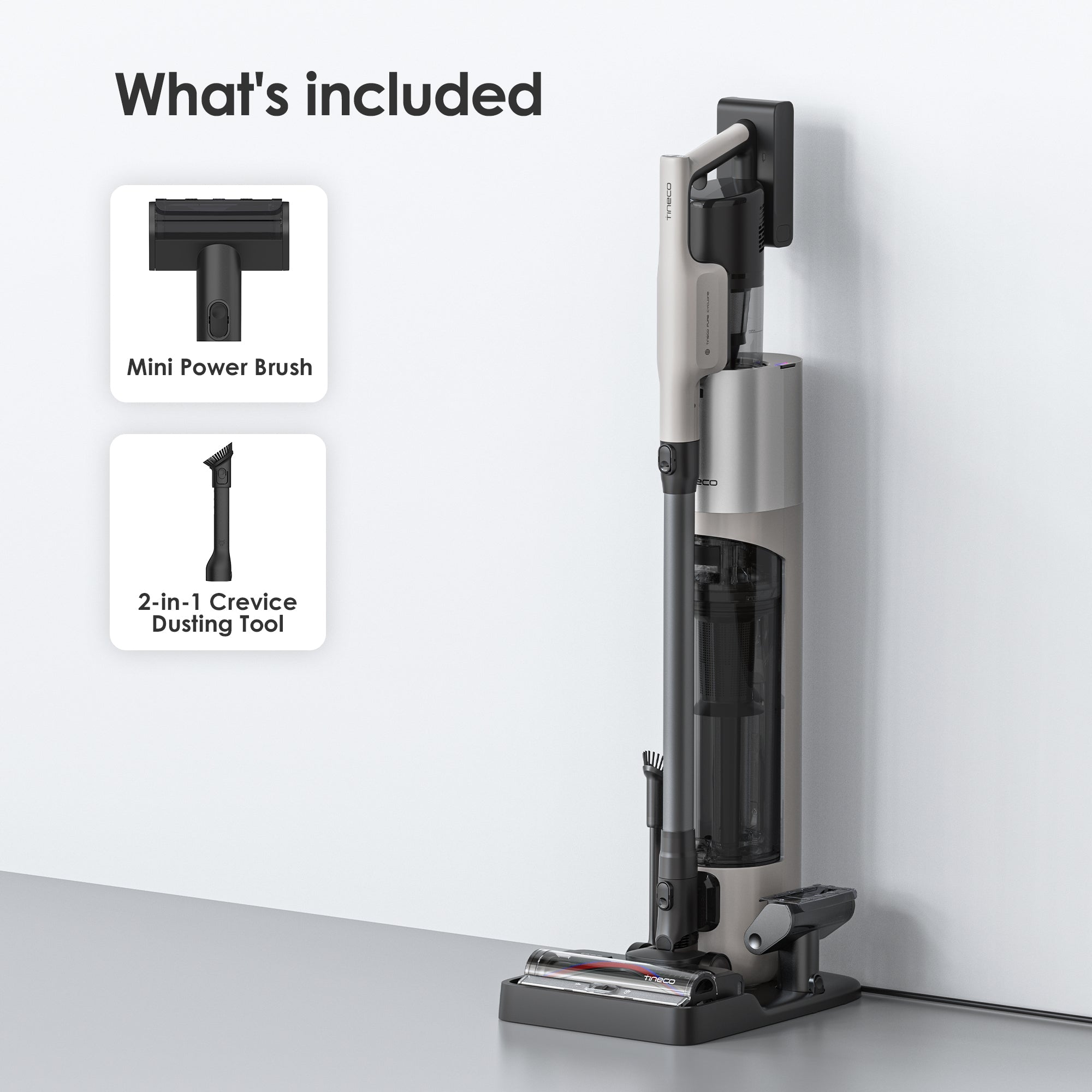 Tineco Prime Bundle FLOOR ONE S9 Artist Steam+Tineco Pure ONE Station 5 Pro