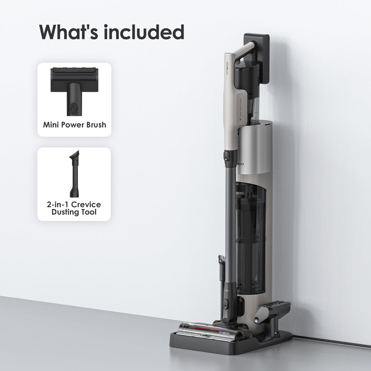Tineco Prime Bundle FLOOR ONE S9 Artist Steam+Tineco Pure ONE Station 5 Pro
