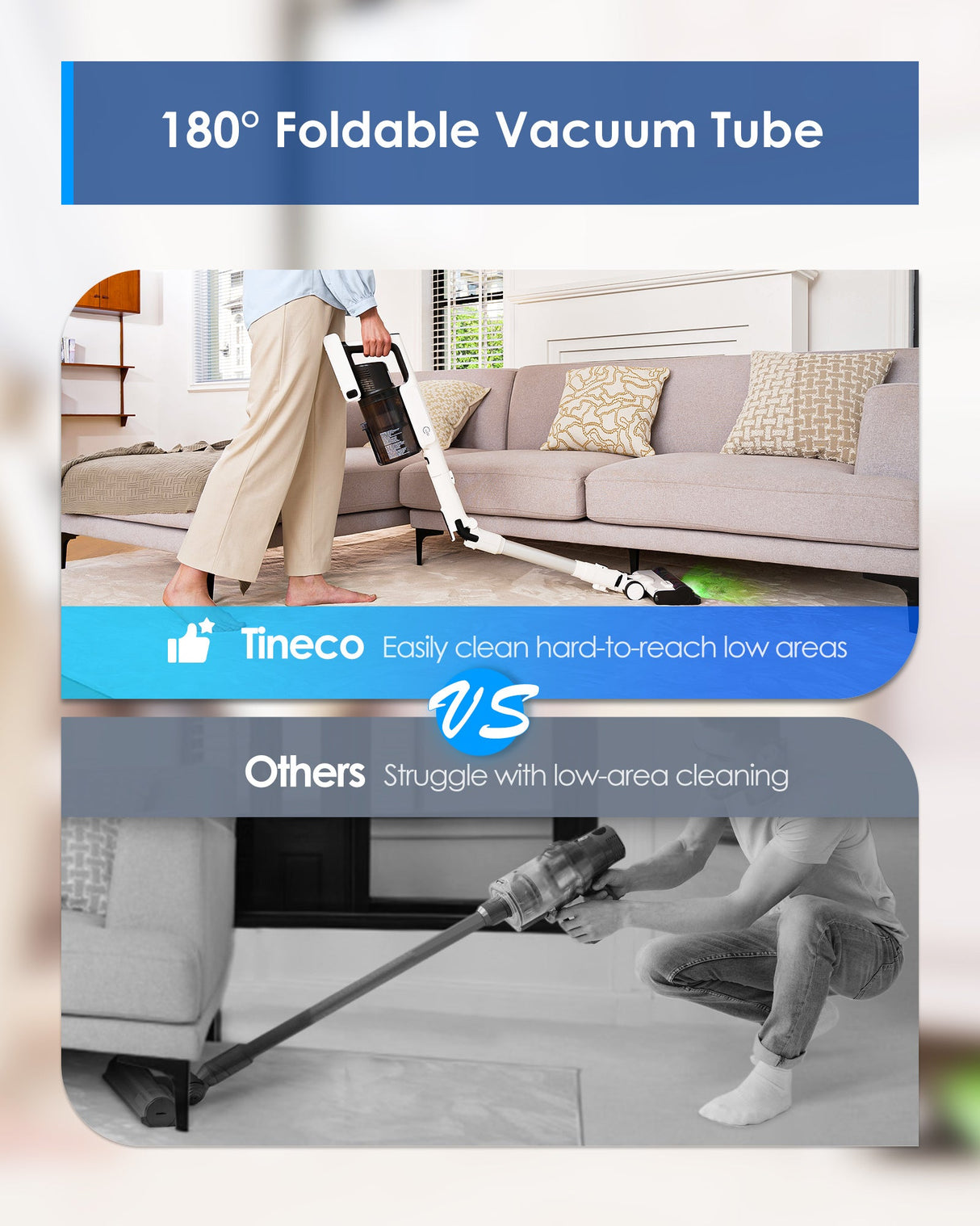 Tineco Pure ONE A50S Cordless Stick Vacuum Cleaner