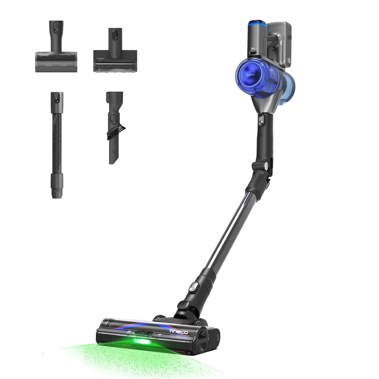 Tineco PURE ONE S70 Cordless Smart Vacuum Blue Gray