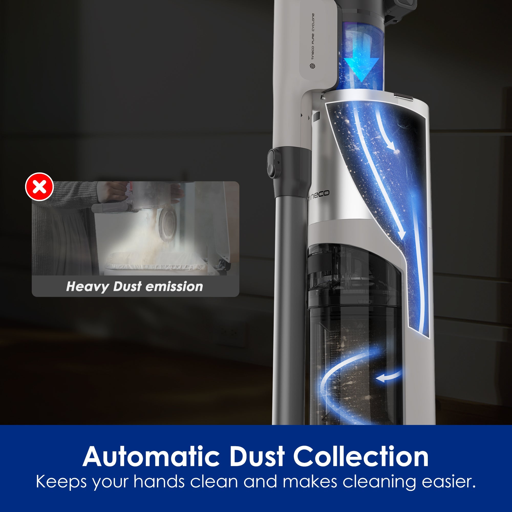 Tineco Pure ONE Station 5 Pro Smart Cordless Vacuum