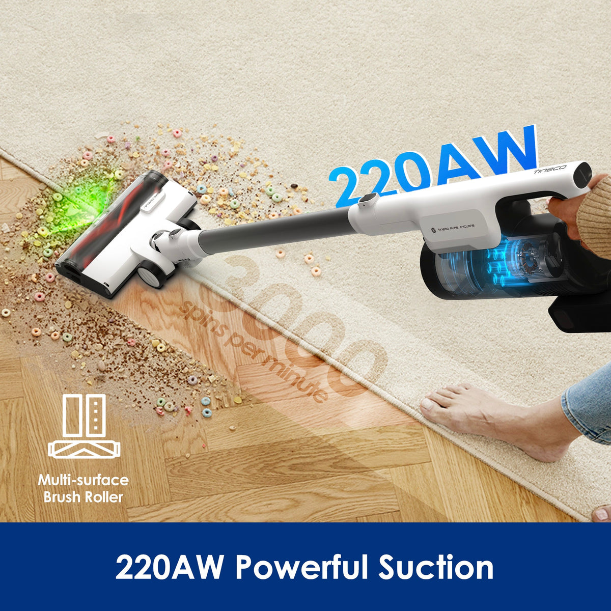 Tineco Pure ONE Station 5 Smart Cordless Vacuum