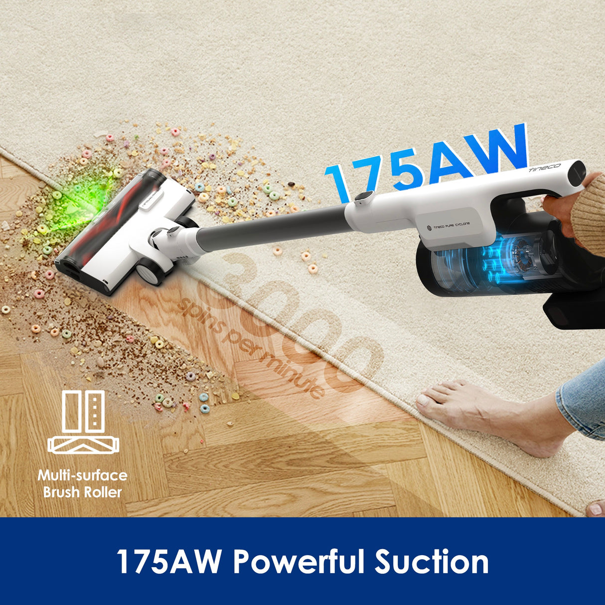 Tineco Pure ONE Station 5 Smart Cordless Vacuum