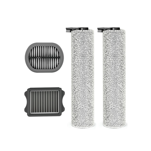 Fictezlove Set d'accessoires pour Tineco Floor One S5 combo Aspirateur eau  et poussière à batterie, Pièces détachées Contient 2 rouleaux de brosses 2  filtres HEPA(S5 Combo) : : Cuisine et Maison