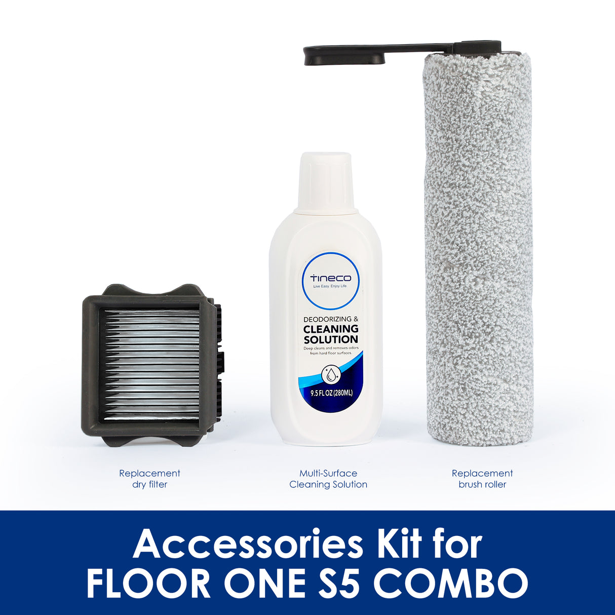 Tineco FLOOR ONE S5 COMBO Smart Wet Dry Vacuum Accessories Kit