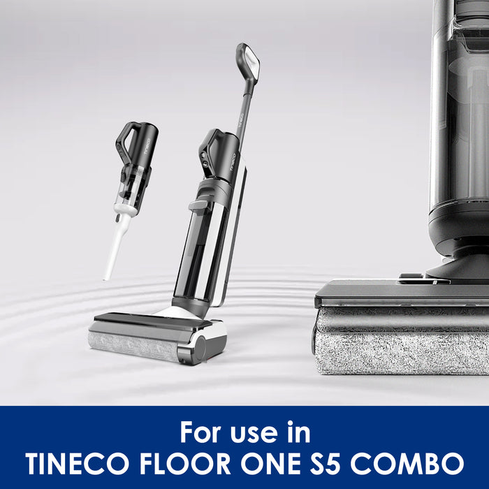 【S5 Combo Only】Replacement Brush Roller for Tineco Floor ONE S5 Combo  Cordless Wet Dry Vacuum Cleaner Accessories (2 Brush Roller+2 HEPA Filters)
